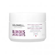 Маска для осветленных волос Dual Senses Blondes & Highlights 60SEC 200 Goldwell
