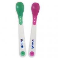 Набор термо ложки для введения прикорма (2шт.) Uviton
