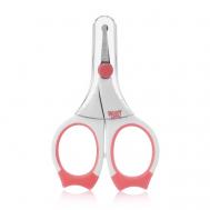 Маникюрные ножницы для новорожденных с прорезиненными ручками ROXY-KIDS