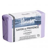 Мыло туалетное прованское для тела Лаванда Savon de Provence Lavender La Corvette