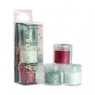 Набор блёсток для маникюра "You are beauty", 3 цвета Beauty Fox