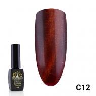 Гель лак кошачий глаз 01 Global Fashion