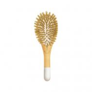 Расческа для волос деревянная с кабаньей щетиной детская BACHCA