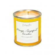 Свеча ароматическая "Манго и грейпфрут" с деревянным фитилем 250 LIMBERGHOME DECOR