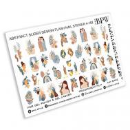 Слайдер-дизайн металлик  Абстрактные девушки с золотом BPW.Style