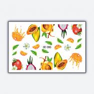 Объемный 3D слайдер дизайн "Сочный заряд" Freedecor