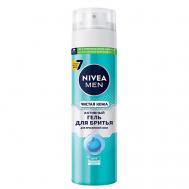 MEN Активный гель для бритья "Чистая Кожа" 200 NIVEA