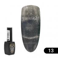 Гель лак кошачий глаз Platinum 01 Global Fashion