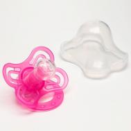 Соска-пустышка классическая с колпачком от 0 месяцев с колпачком «Бабочка» Крошка Я