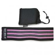 Широкая тканевая фитнес резинка 45-55 кг + 24 видео GO-DO-IT