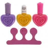 Набор косметики для девочек Царевны: Лак, разделитель Милая Леди