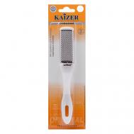 Терка педикюрная металлическая, изогнутая Kaizer