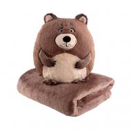 Игрушка мягкая с пледом Gulliver