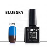 Термо гель-лак Luxury Silver LV682 Bluesky