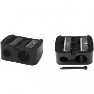 Точилка для косметических карандашей двойная TF