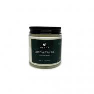 Ароматическая свеча "Coconut & Lime" 120 White Fox