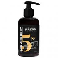 Шампунь-гель для душа 2 в 1 бессульфатный №5 300 PRESS GURWITZ PERFUMERIE