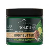Масло для тела увлажняющее с эфирным маслом "Бергамот и кедр" Bergamote & Cedarwood Body Butter 320 NORD'S SECRET