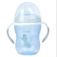 Поильник-непроливайка "Soft" c силиконовым носиком. Uviton