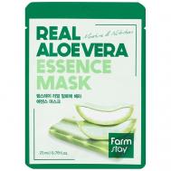 Маска для лица тканевая с экстрактом алоэ Real Aloe Vera Essence Mask 23 FARMSTAY