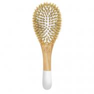 Расческа для волос деревянная с кабаньей и нейлоновой щетиной BACHCA