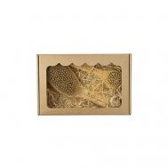 Набор: щетка натуральная/щетка для лица Lei