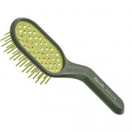 Щетка вентилируемая для объёмной укладки лайм Curvy Bag Janeke