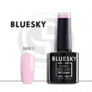 Каучуковая база с шиммером Luxury Silver Base 9 Bluesky