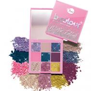 Палетка теней для век матовые блестящие 7Days