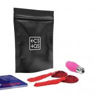 Эротический набор для двоих Ахи вздохи 3 в 1 ECSTAS