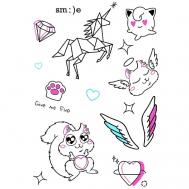 Временные переводные татуировки от Евы Миллер Yummy