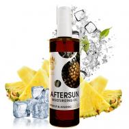 Масло увлажняющее после  загара Ананас с пантенолом,ромашкой и витамином Е 100 СПАСИ БАРСУКА