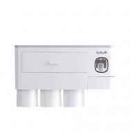 Стакан для зубных щеток держатель с дозатором для ванной ZIPHOUSE