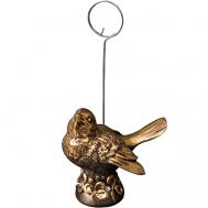 Птичка Терра с держателем для фото(скульптура) Bogacho