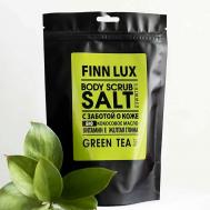 Скраб антицеллюлитный для тела для душа «GREEN TEA» 250 FINNLUX