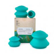 Набор резиновых банок для массажа Beauty365