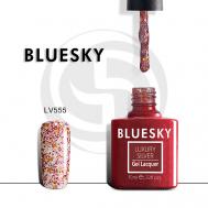 Гель-лак Luxury Silver LV555 Bluesky