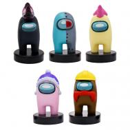 Набор фигурок-штампиков 3 серия (герой робот) Among Us