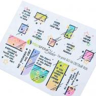 Слайдер дизайн для ногтей Матовая фольга 043 Полисфера