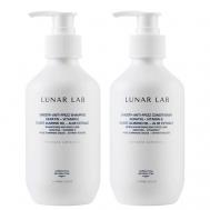 Набор шампунь для волос и кондиционер с кератином и витамином Е, Smooth Anti-Frizz Lunar Laboratory