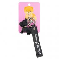 Брелок DOG BLACK #FOM_imyourgift FRIEND OF MINE