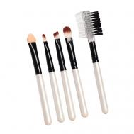 Набор кистей для макияжа, 5 предметов, PVC-чехол Queen fair
