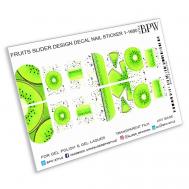 Слайдер-дизайн Коктейль из киви BPW.Style