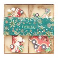 Набор декоративных елочных игрушек Xmas Truck TWINKLE