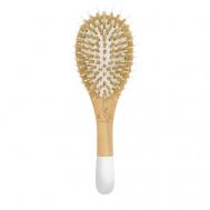 Расческа для волос деревянная с кабаньей и нейлоновой щетиной BACHCA