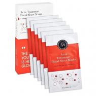 Маска тканевая для проблемной кожи лица анти-акне 6 Grace and Stella