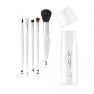 Набор кистей для макияжа из натурального ворса CHARME