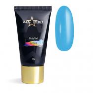 PolyGel COLOR "Black" для моделирования и укрепления ногтей ALL STAR PROFESSIONAL