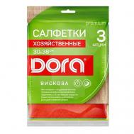Набор салфеток из вискозы DORA