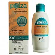 Серный шампунь против выпадения, для стимуляции роста волос "POLZA" 150 Invit
